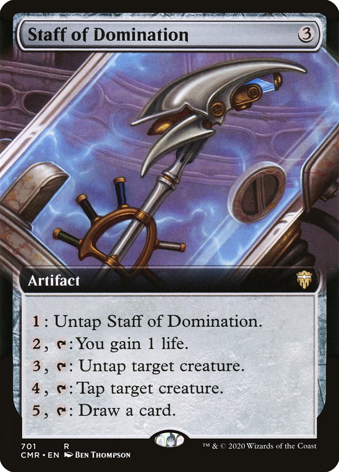 Staff of Domination (Extended) [Commander Legends] | Gamer Loot