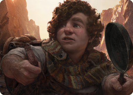 Sam, Loyal Attendant Art Card [The Lord of the Rings: Tales of Middle-earth Art Series] | Gamer Loot