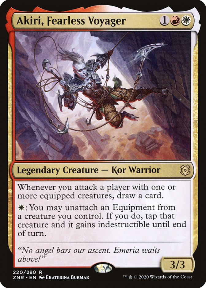 Akiri, Fearless Voyager [Zendikar Rising] | Gamer Loot