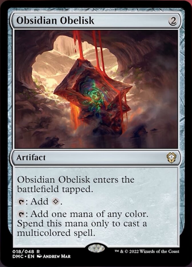 Obsidian Obelisk [Dominaria United Commander] | Gamer Loot