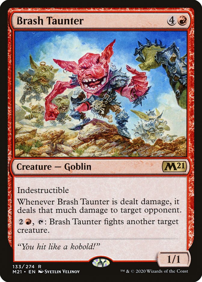 Brash Taunter [Core Set 2021] | Gamer Loot