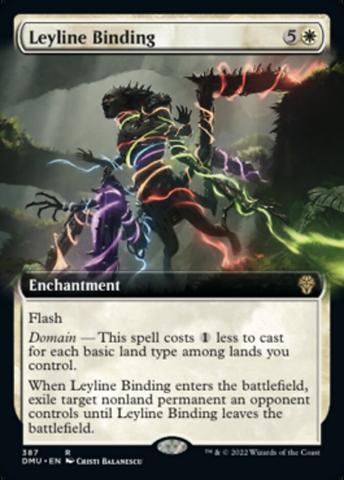 Leyline Binding (Extended Art) [Dominaria United] | Gamer Loot