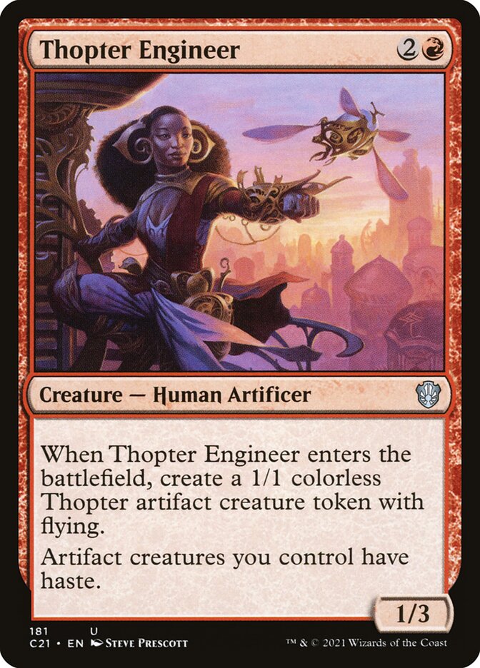 Thopter Engineer [Commander 2021] | Gamer Loot