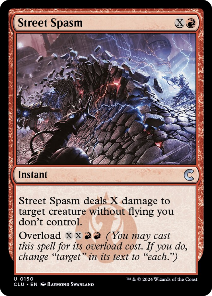 Street Spasm [Ravnica: Clue Edition] | Gamer Loot