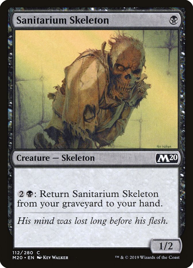 Sanitarium Skeleton [Core Set 2020] | Gamer Loot