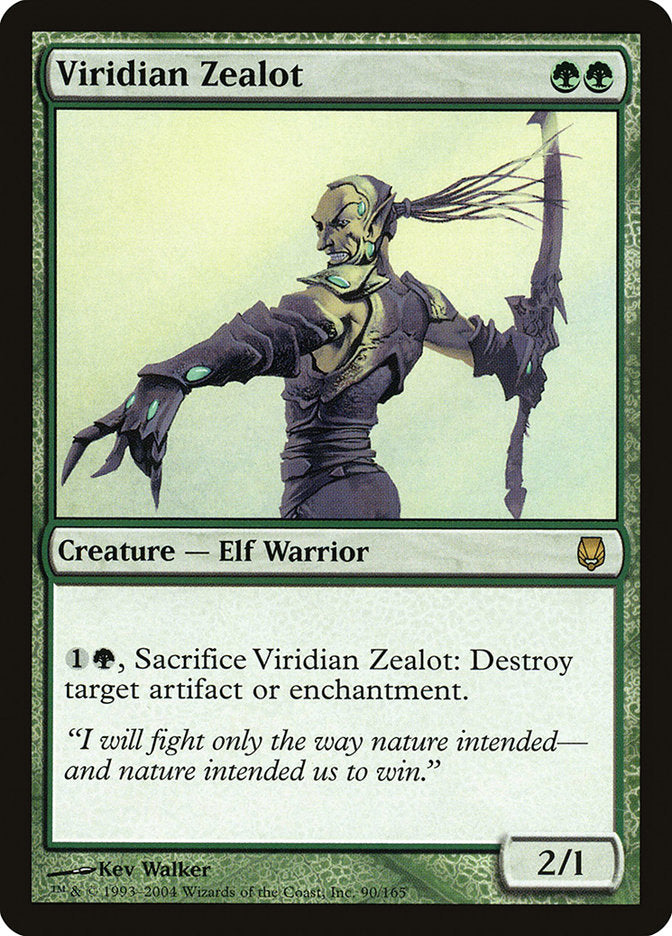 Viridian Zealot [Darksteel] | Gamer Loot