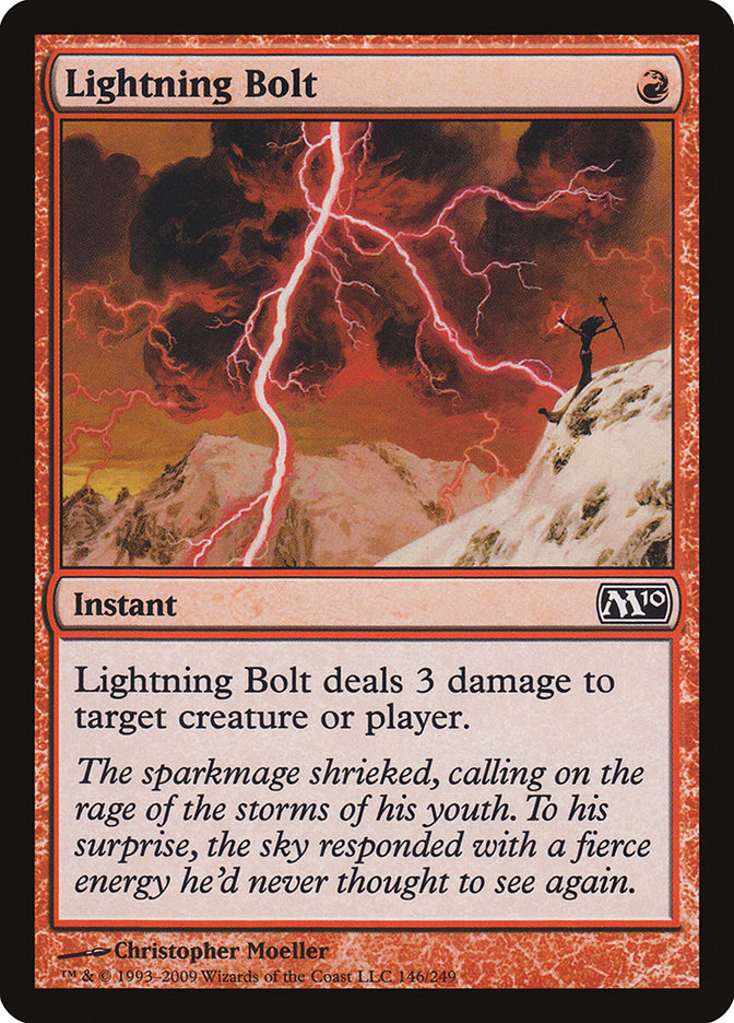 Lightning Bolt [Magic 2010] | Gamer Loot