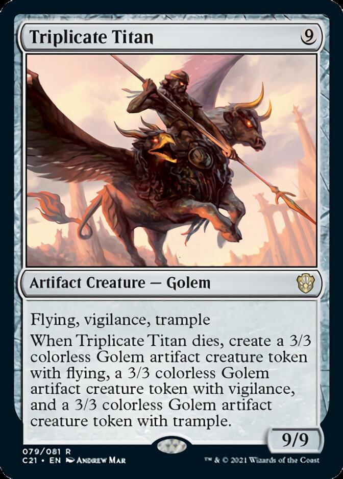 Triplicate Titan [Commander 2021] | Gamer Loot