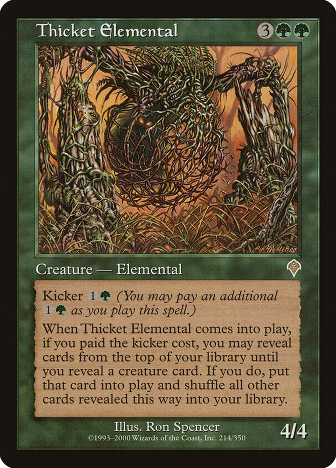 Thicket Elemental [Invasion] | Gamer Loot