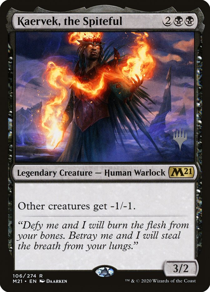 Kaervek, the Spiteful (Promo Pack) [Core Set 2021 Promos] | Gamer Loot