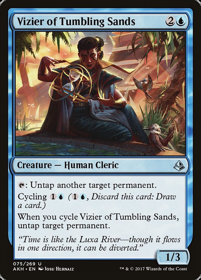 Vizier of Tumbling Sands [Amonkhet] | Gamer Loot