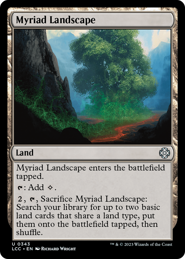 Myriad Landscape [The Lost Caverns of Ixalan Commander] | Gamer Loot