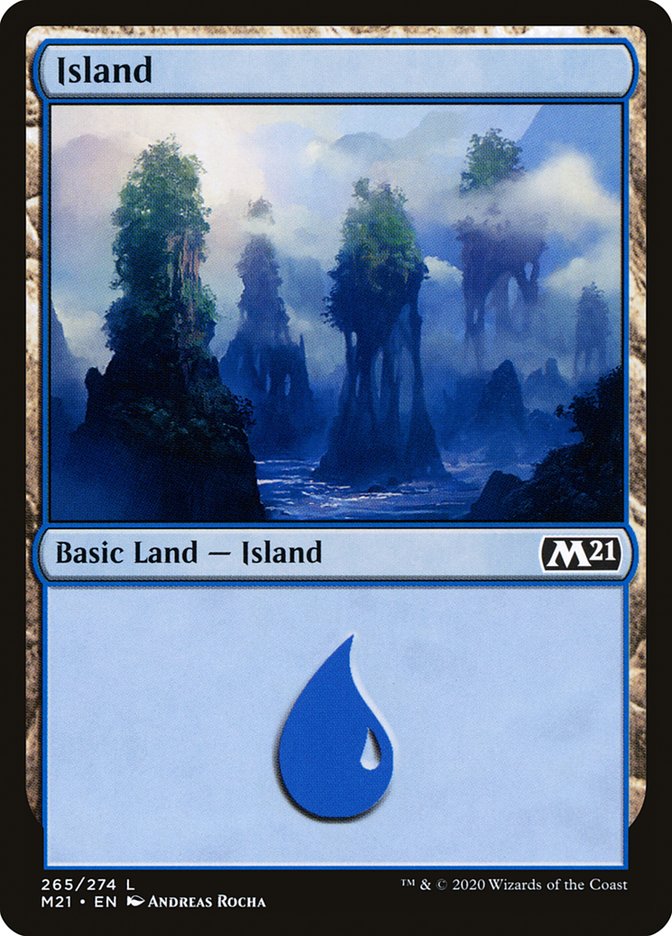 Island (265) [Core Set 2021] | Gamer Loot