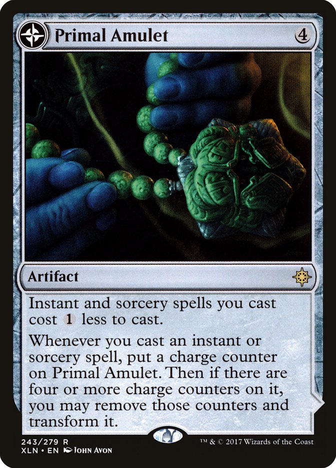 Primal Amulet // Primal Wellspring [Ixalan] | Gamer Loot