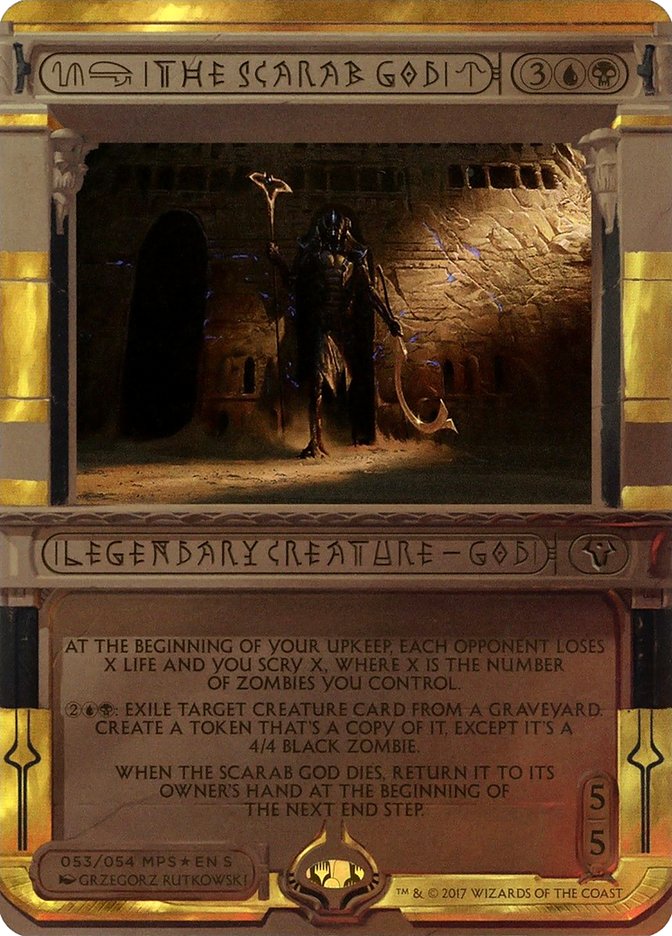 The Scarab God (Invocation) [Amonkhet Invocations] | Gamer Loot