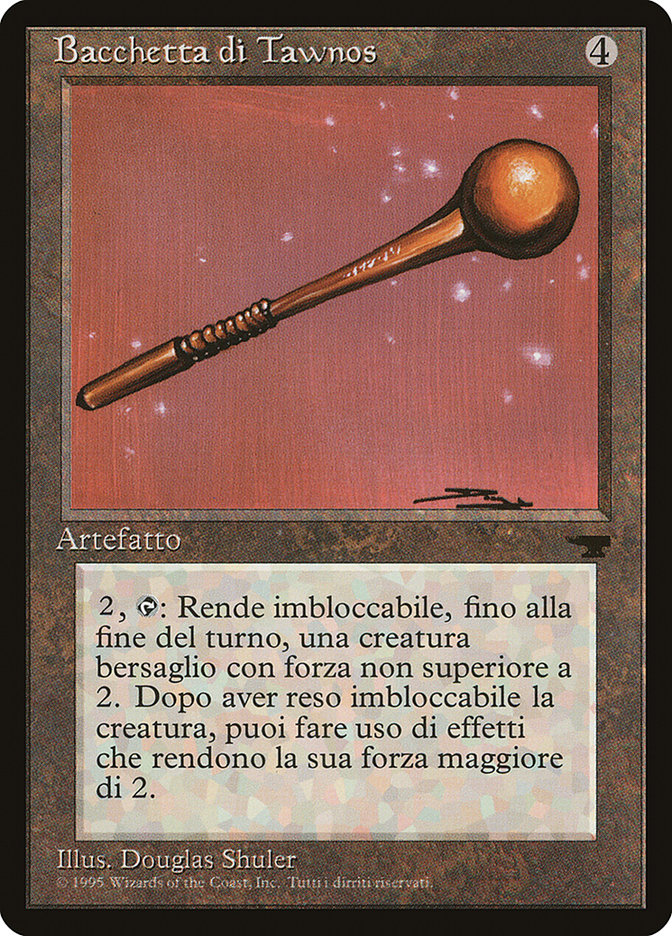 Tawnos's Wand (Italian) - "Bacchetta di Tawnos" [Rinascimento] | Gamer Loot