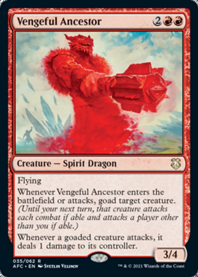 Vengeful Ancestor [Dungeons & Dragons: Adventures in the Forgotten Realms Commander] | Gamer Loot