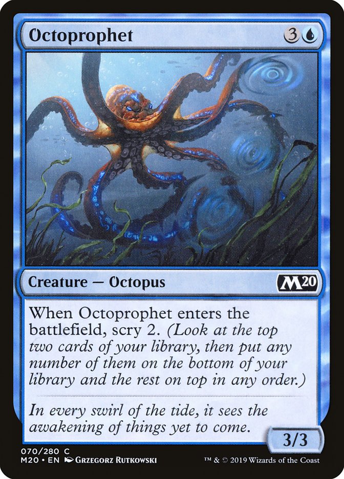 Octoprophet [Core Set 2020] | Gamer Loot