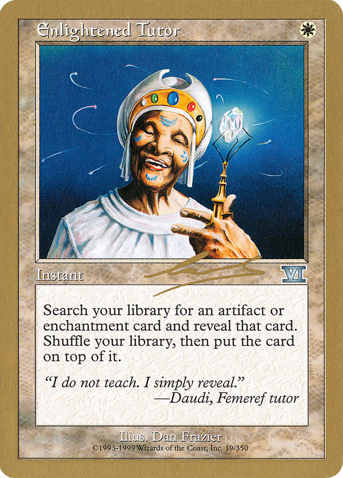 Enlightened Tutor (Nicolas Labarre) [World Championship Decks 2000] | Gamer Loot