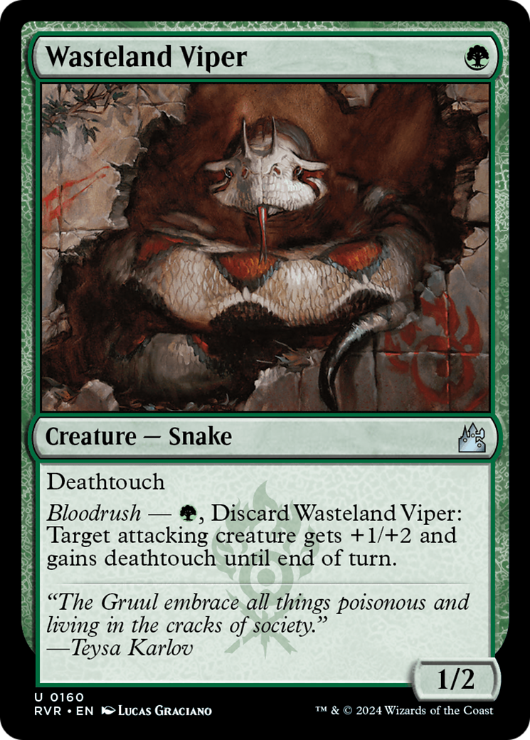 Wasteland Viper [Ravnica Remastered] | Gamer Loot