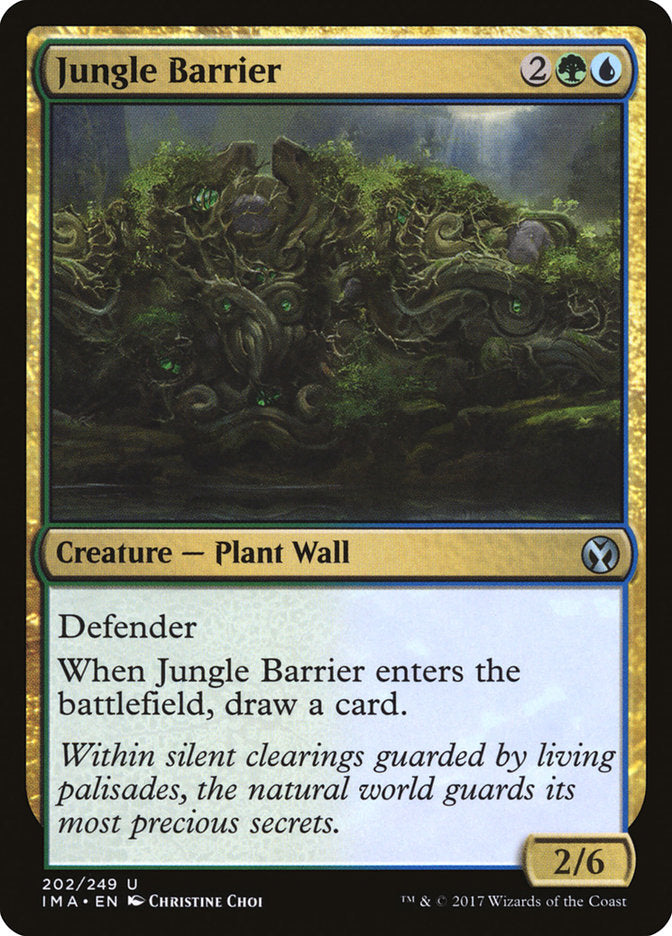 Jungle Barrier [Iconic Masters] | Gamer Loot