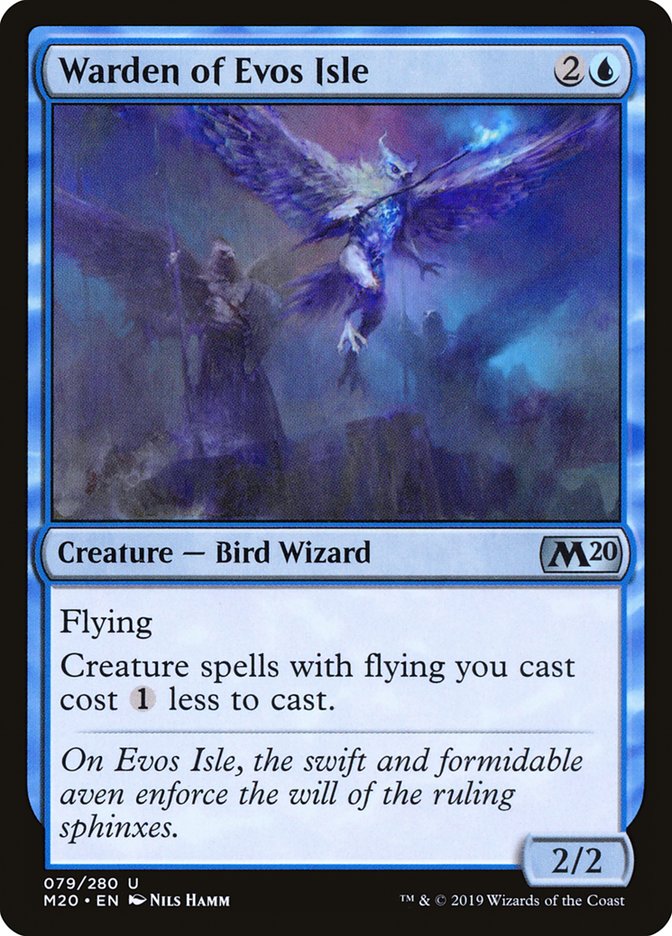 Warden of Evos Isle [Core Set 2020] | Gamer Loot