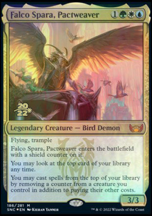 Falco Spara, Pactweaver [Streets of New Capenna Prerelease Promos] | Gamer Loot