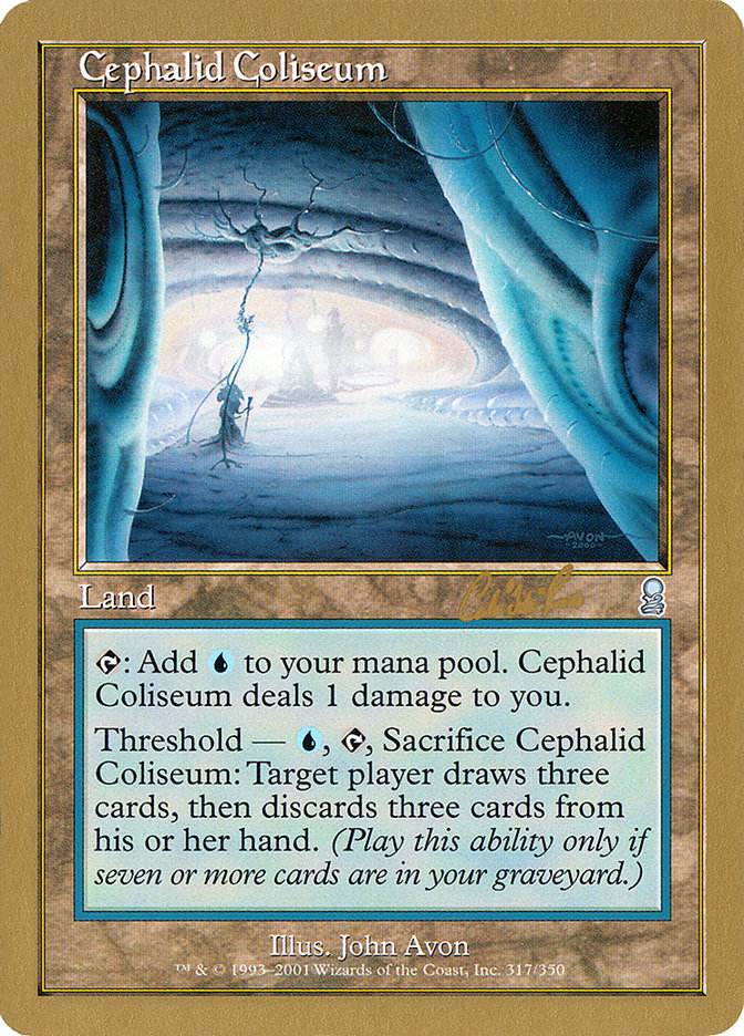 Cephalid Coliseum (Carlos Romao) [World Championship Decks 2002] | Gamer Loot