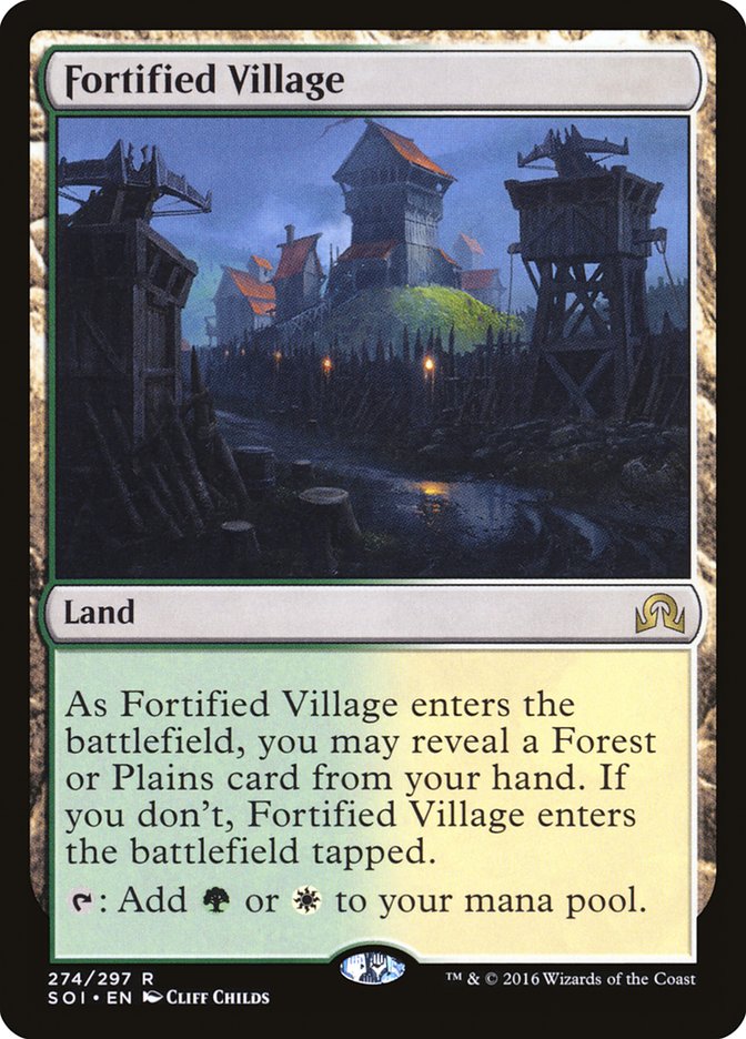 Fortified Village [Shadows over Innistrad] | Gamer Loot