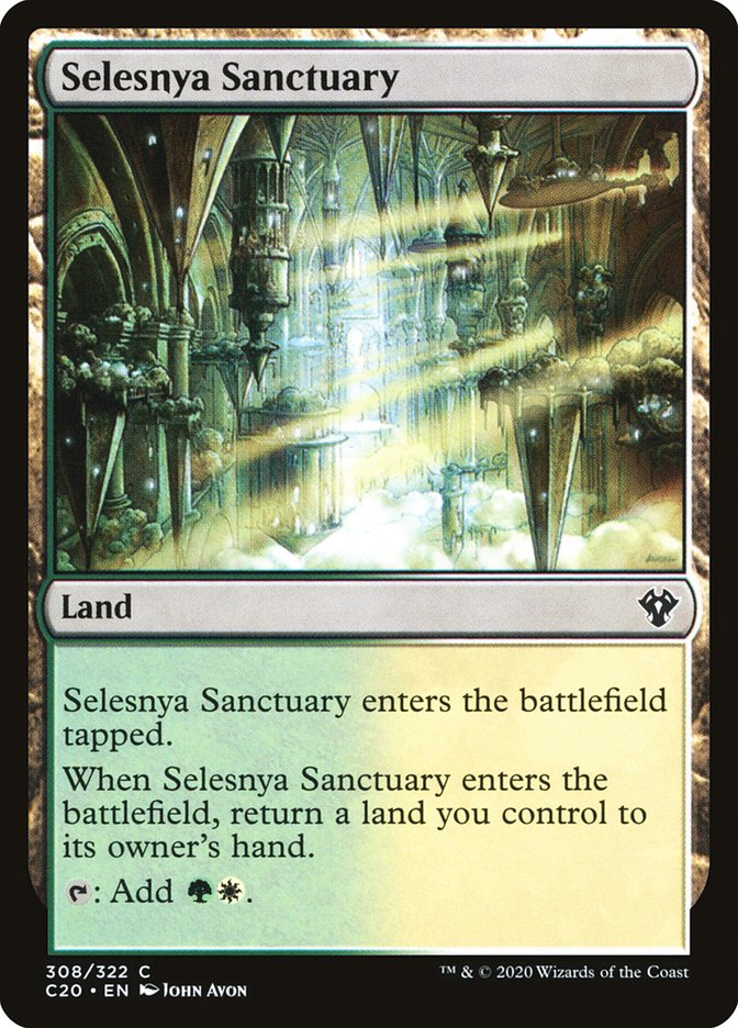 Selesnya Sanctuary [Commander 2020] | Gamer Loot