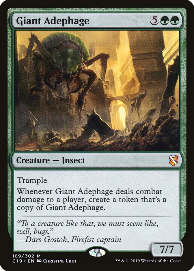 Giant Adephage [Commander 2019] | Gamer Loot