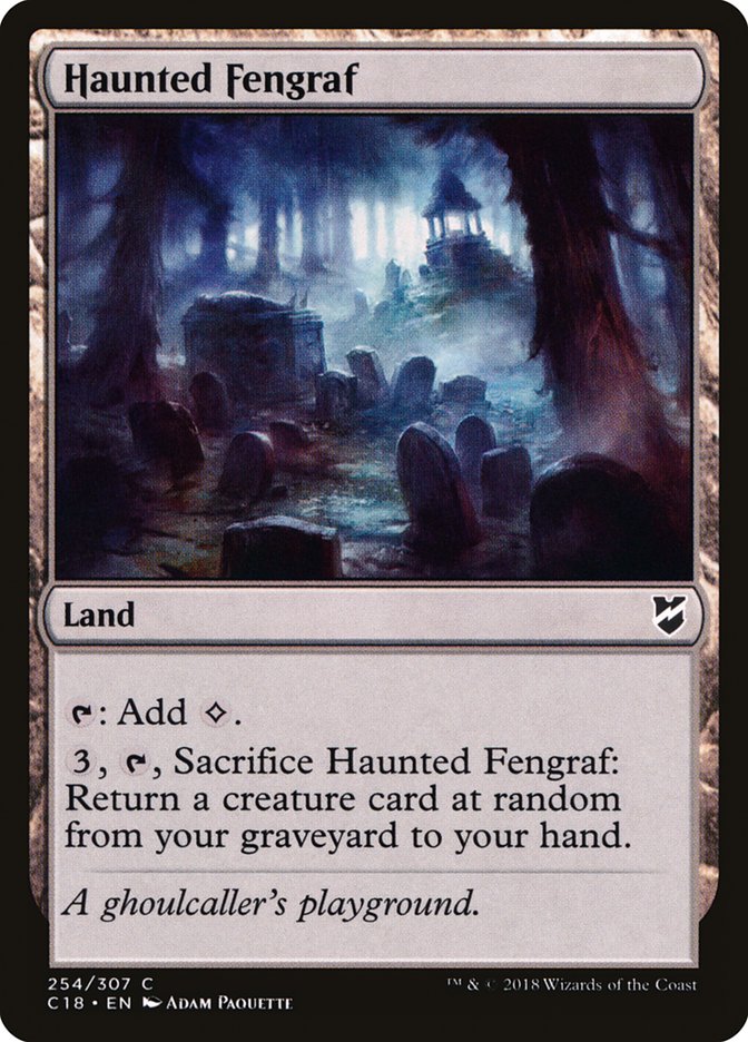 Haunted Fengraf [Commander 2018] | Gamer Loot