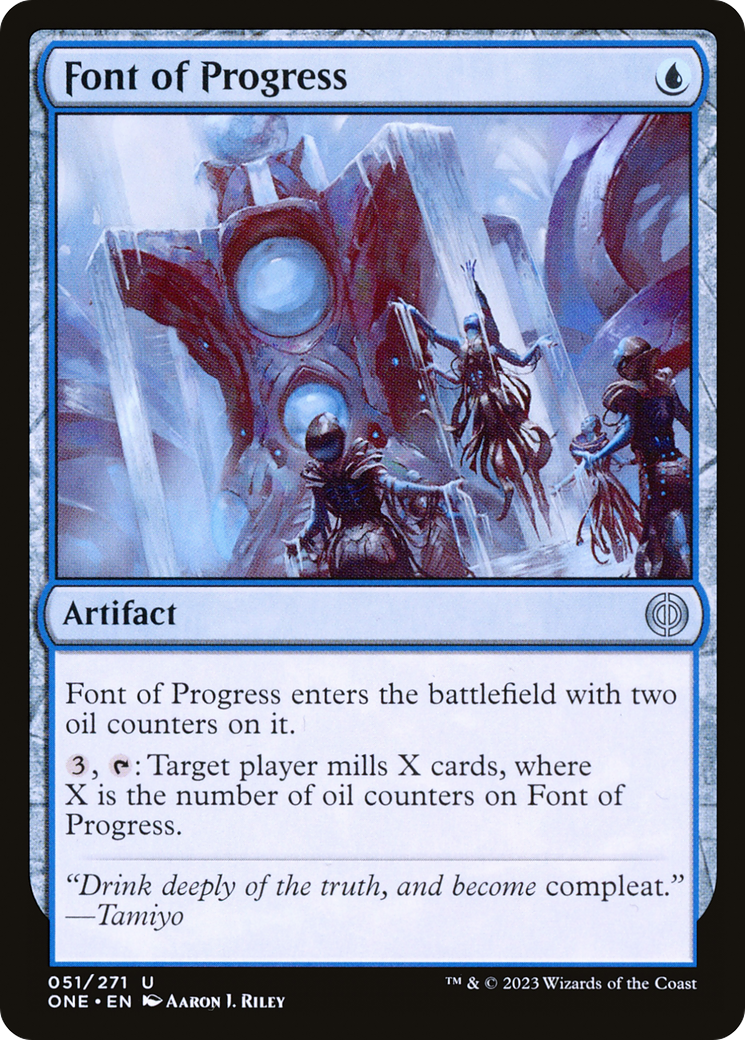 Font of Progress [Phyrexia: All Will Be One] | Gamer Loot