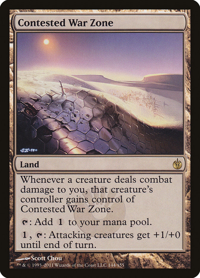 Contested War Zone [Mirrodin Besieged] | Gamer Loot