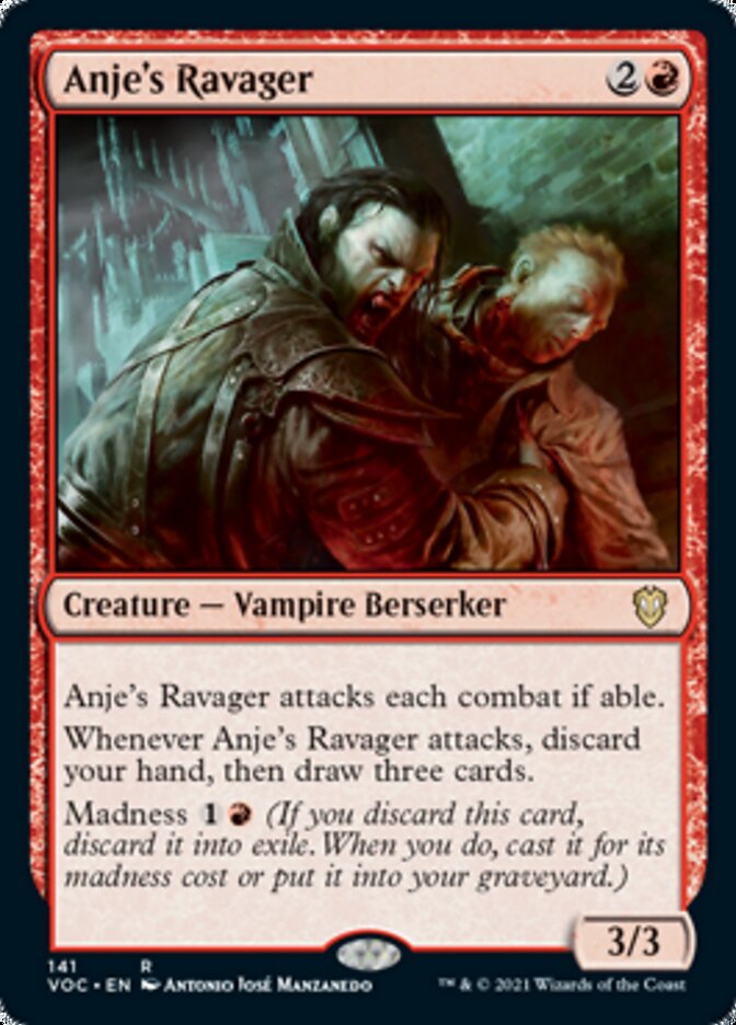 Anje's Ravager [Innistrad: Crimson Vow Commander] | Gamer Loot