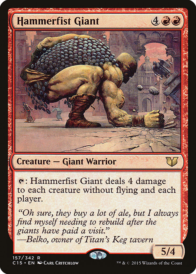Hammerfist Giant [Commander 2015] | Gamer Loot
