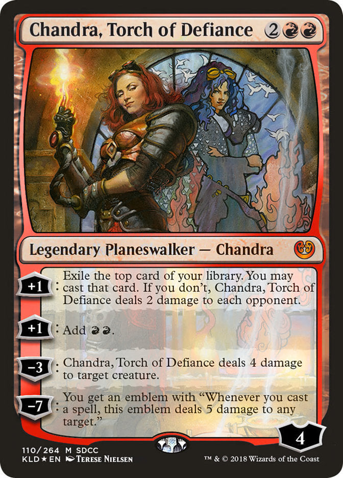 Chandra, Torch of Defiance [San Diego Comic-Con 2018] | Gamer Loot