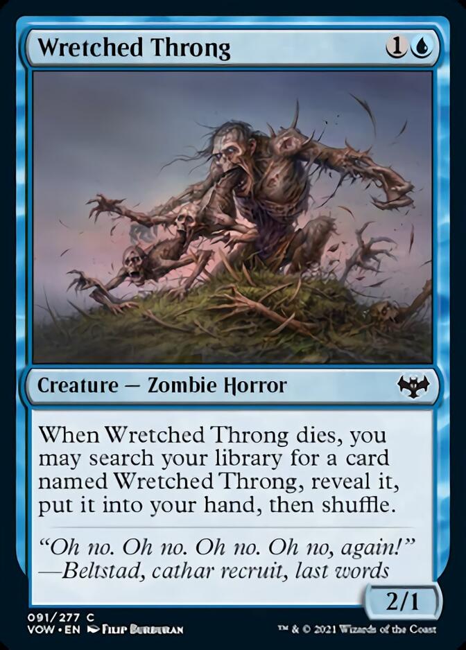 Wretched Throng [Innistrad: Crimson Vow] | Gamer Loot