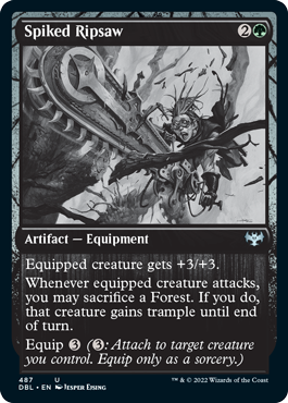 Spiked Ripsaw [Innistrad: Double Feature] | Gamer Loot
