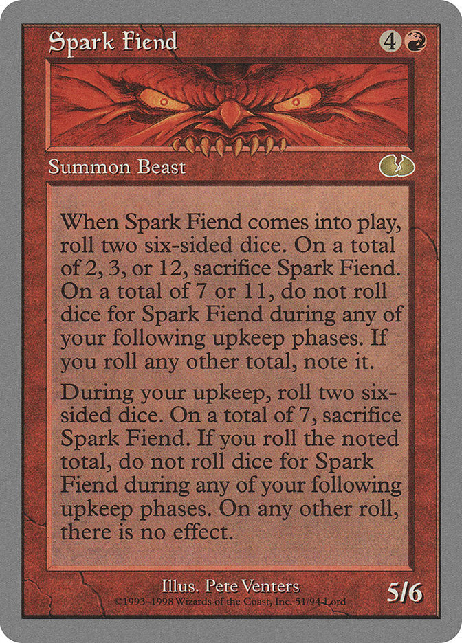 Spark Fiend [Unglued] | Gamer Loot