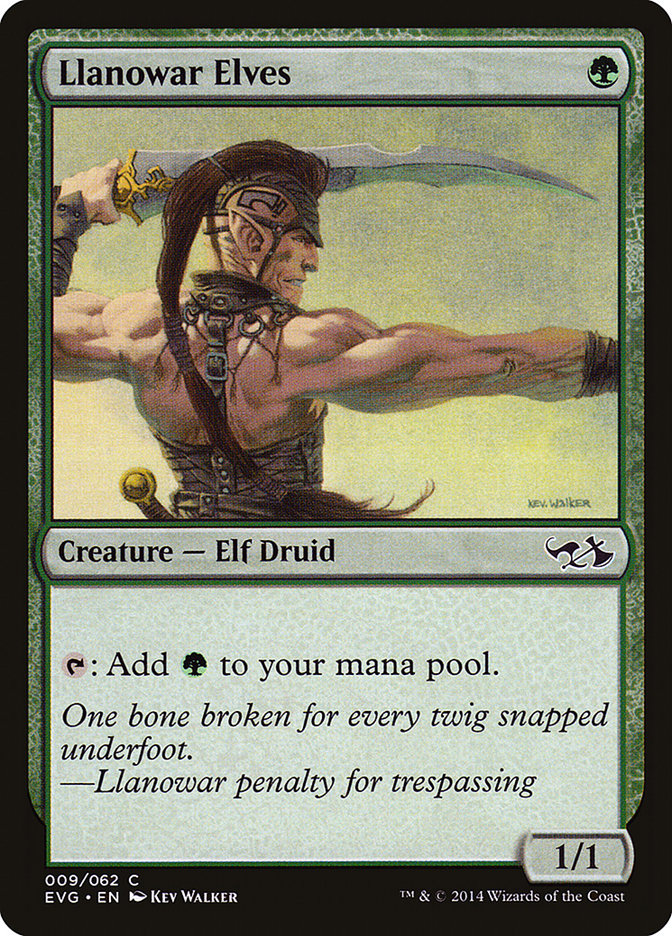 Llanowar Elves (Elves vs. Goblins) [Duel Decks Anthology] | Gamer Loot