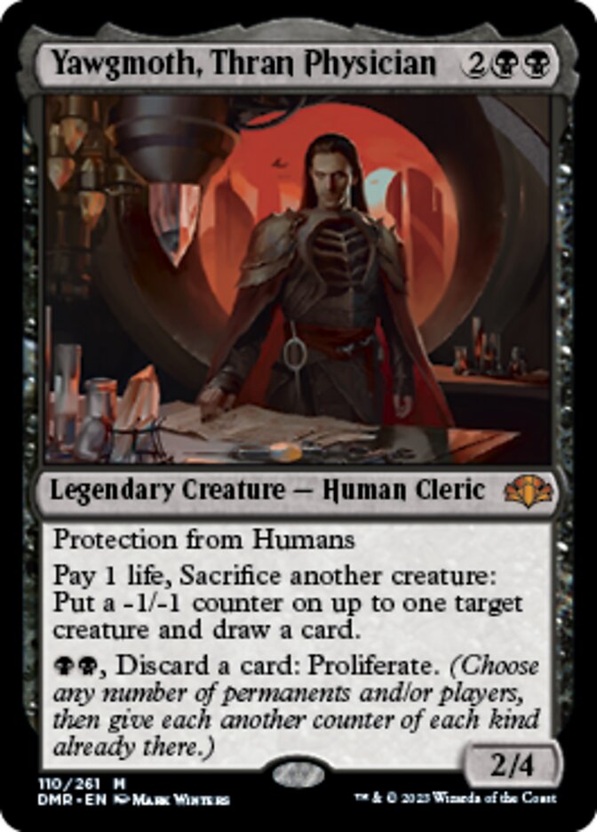 Yawgmoth, Thran Physician [Dominaria Remastered] | Gamer Loot