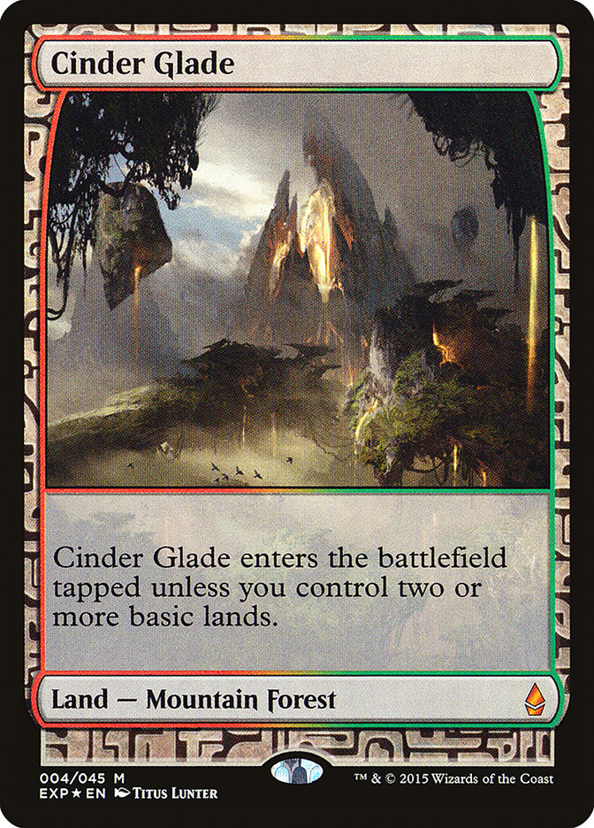 Cinder Glade [Zendikar Expeditions] | Gamer Loot
