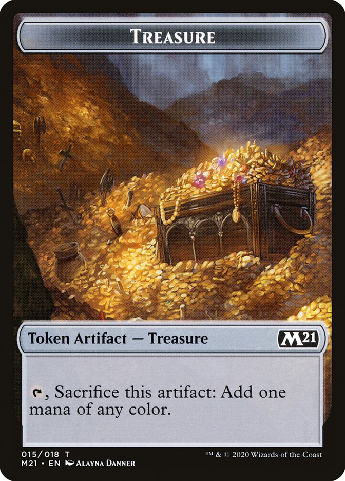 Treasure [Core Set 2021 Tokens] | Gamer Loot