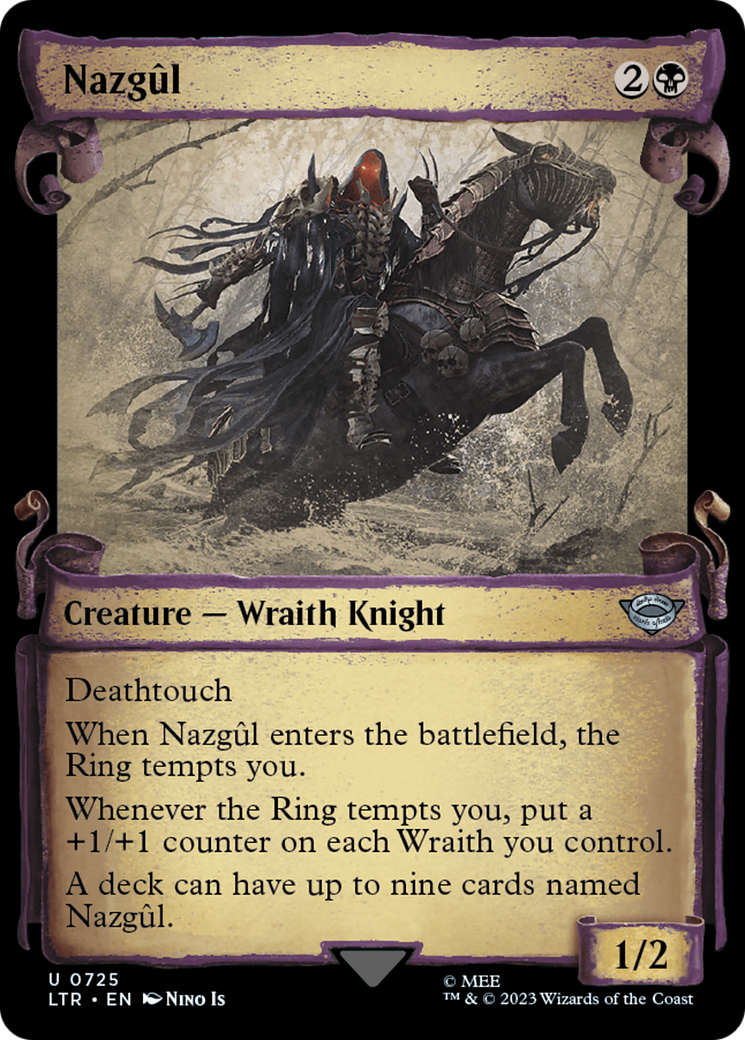 Nazgul (0725) [The Lord of the Rings: Tales of Middle-Earth Showcase Scrolls] | Gamer Loot