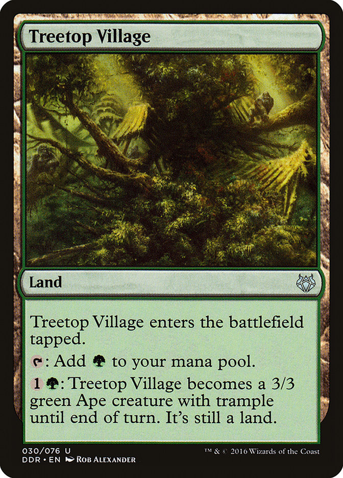 Treetop Village [Duel Decks: Nissa vs. Ob Nixilis] | Gamer Loot