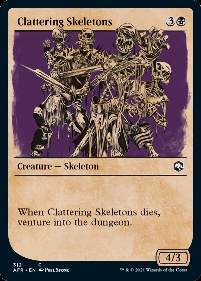 Clattering Skeletons (Showcase) [Dungeons & Dragons: Adventures in the Forgotten Realms] | Gamer Loot
