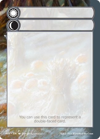 Helper Card (6/9) [Innistrad: Midnight Hunt Tokens] | Gamer Loot