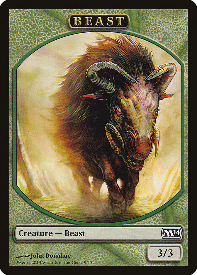 Beast [Magic 2014 Tokens] | Gamer Loot