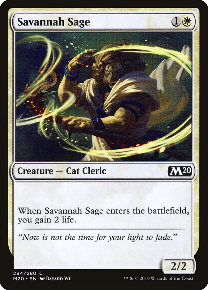 Savannah Sage [Core Set 2020] | Gamer Loot